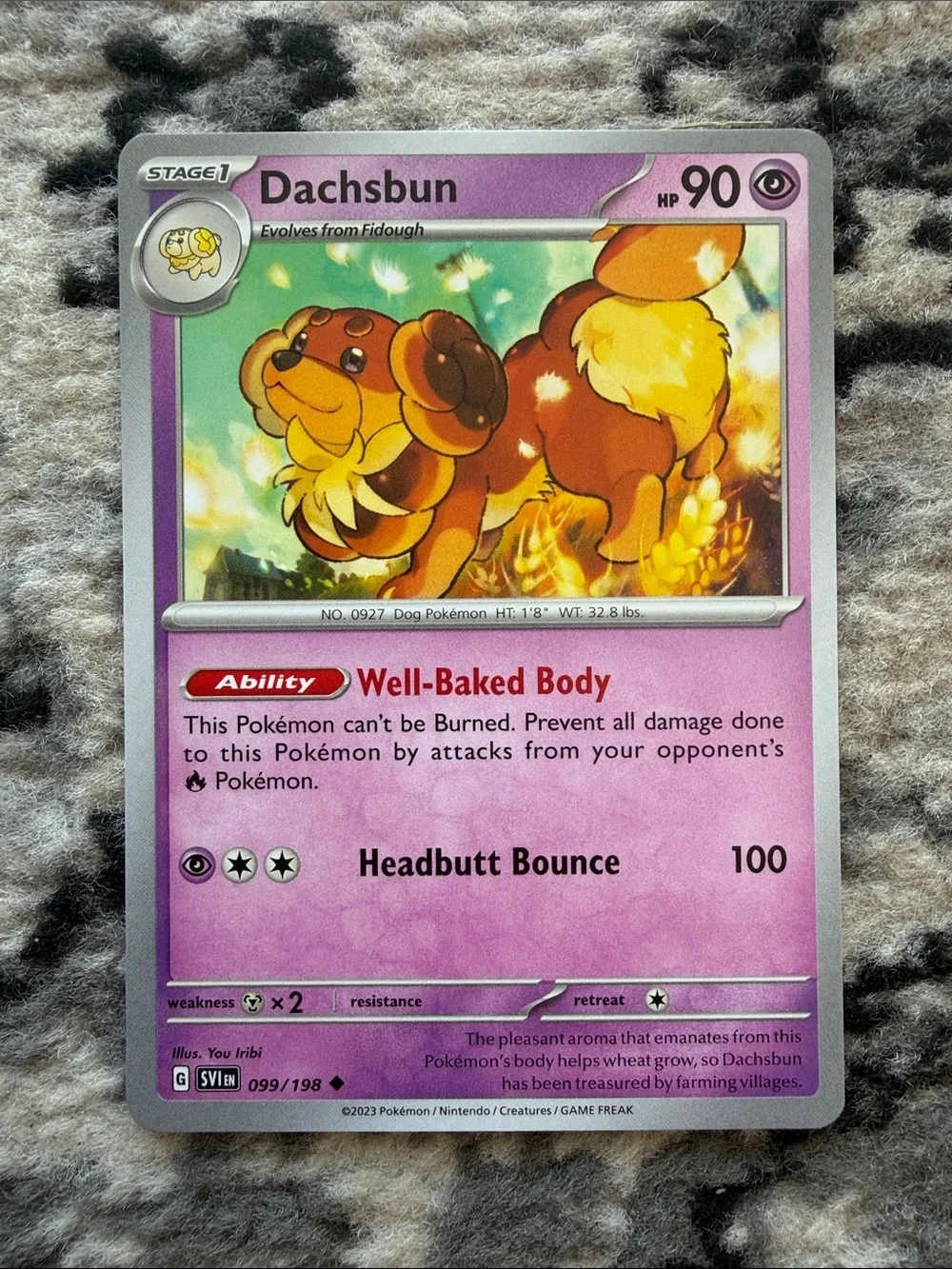 Fidough & Dachsbun Evolution Line Lot | Scarlet & Violet Base Set | ✨5/$25✨